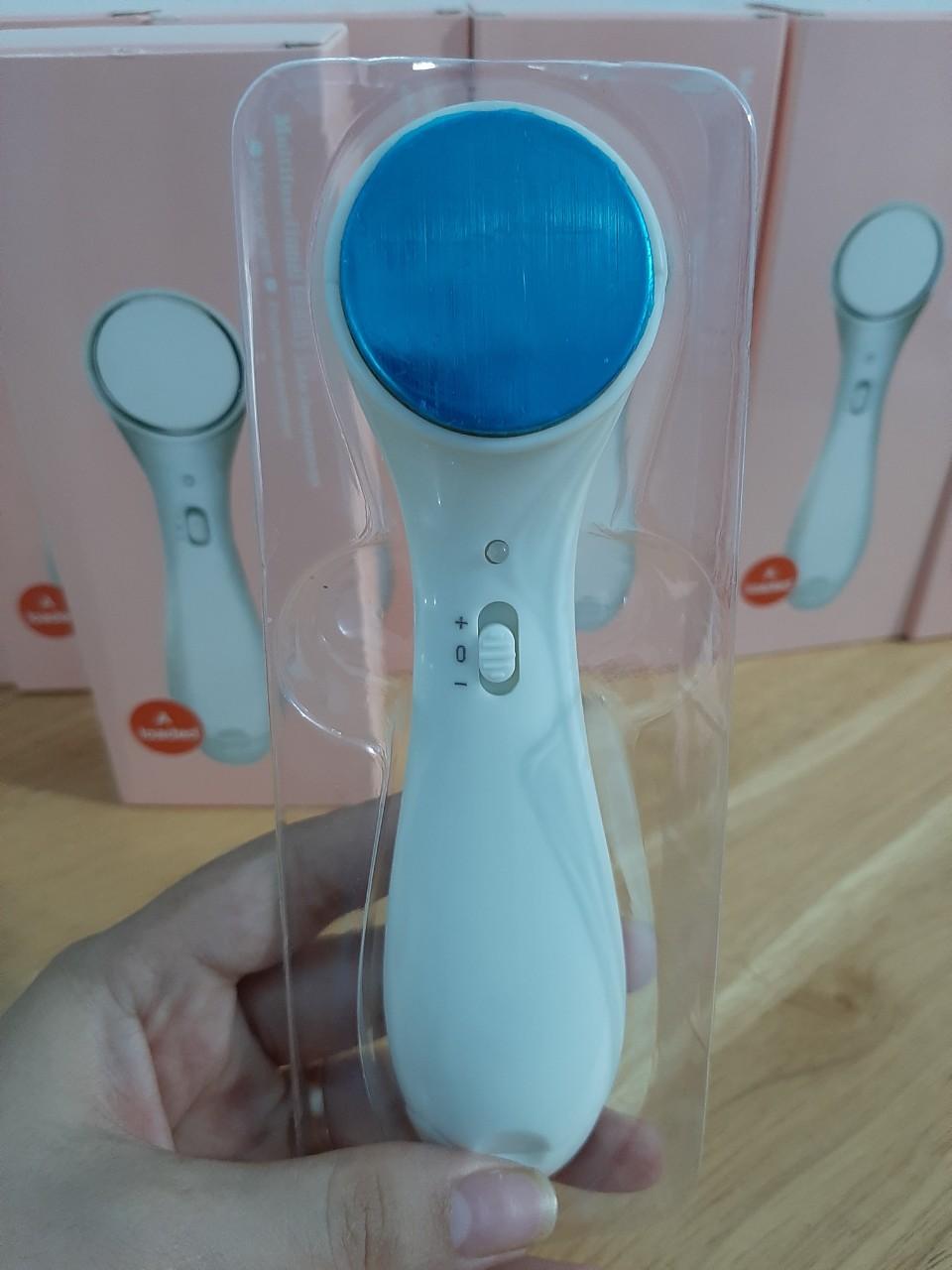 Làm Đẹp-Chăm Sóc Da Mặt Ion Mini Trắng Mặt Ion Cây Đũa Phép Rung khuôn mặt gầy Máy Mát Xa Mặt tẩy trang