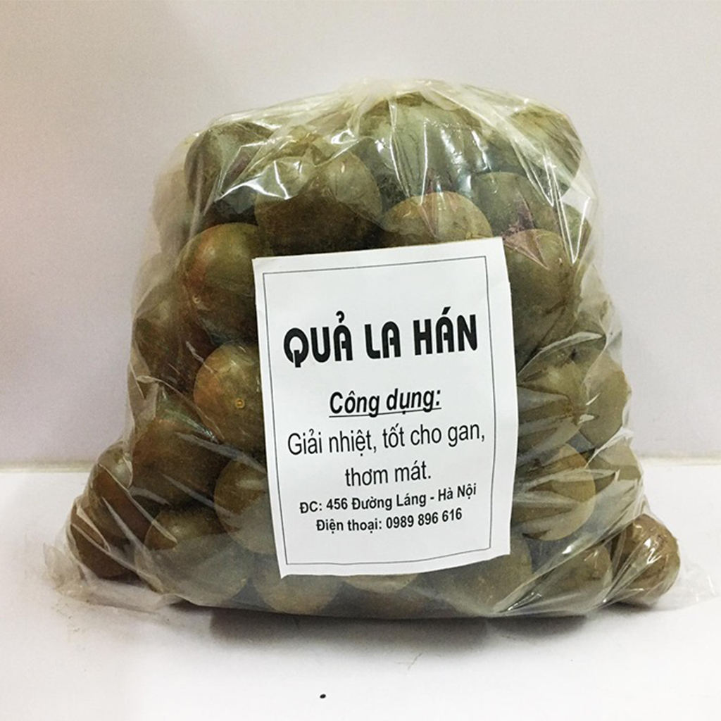 10 quả la hán thanh nhiệt loại to không vỡ