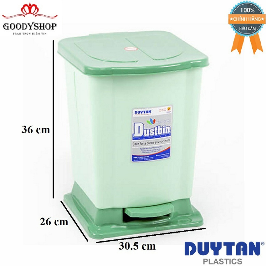 Thùng rác đạp trung duy tân no.740 goodyshop