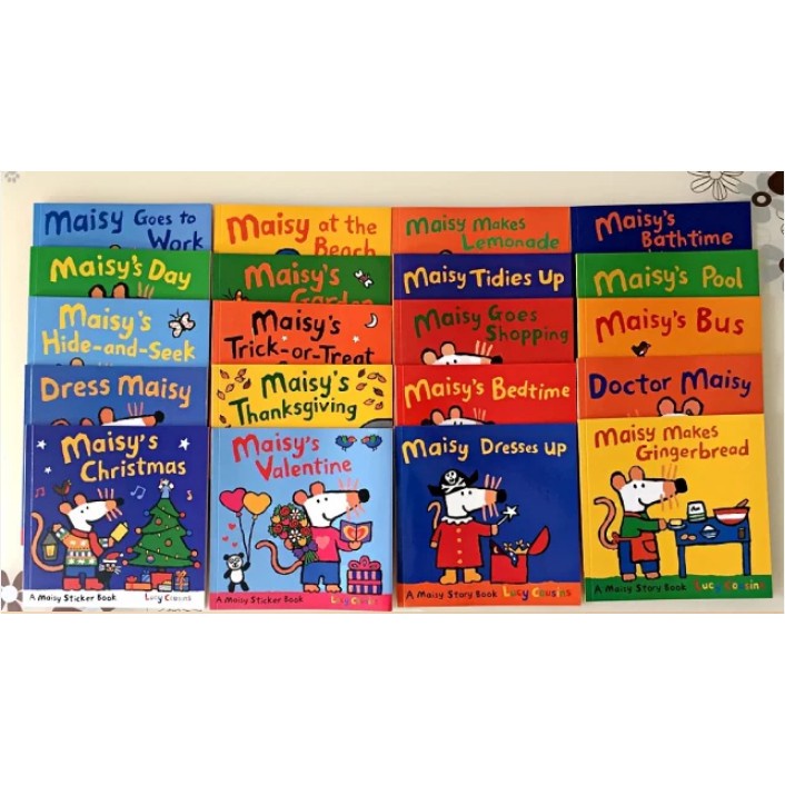 Bản nhập 36q - Maisy story & sticker book