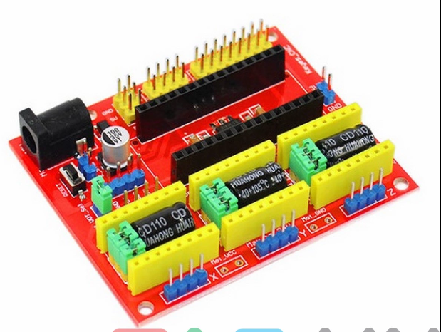 Mạch module cnc shield v4 dùng arduino nano