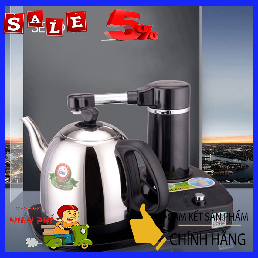 Ấm đun nước siêu tốc SEKO S4, tự động bơm nước pha trà, hàng chính hãng - Bảo hành 1 năm