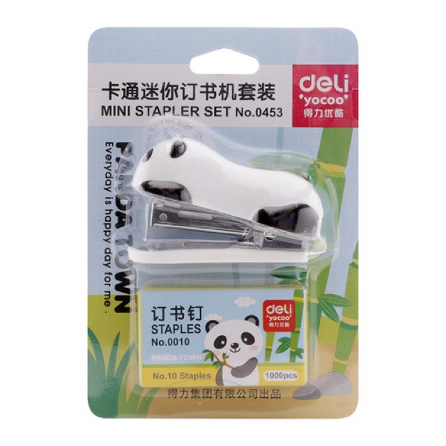 Máy dập ghim Deli đủ hình siêu cute