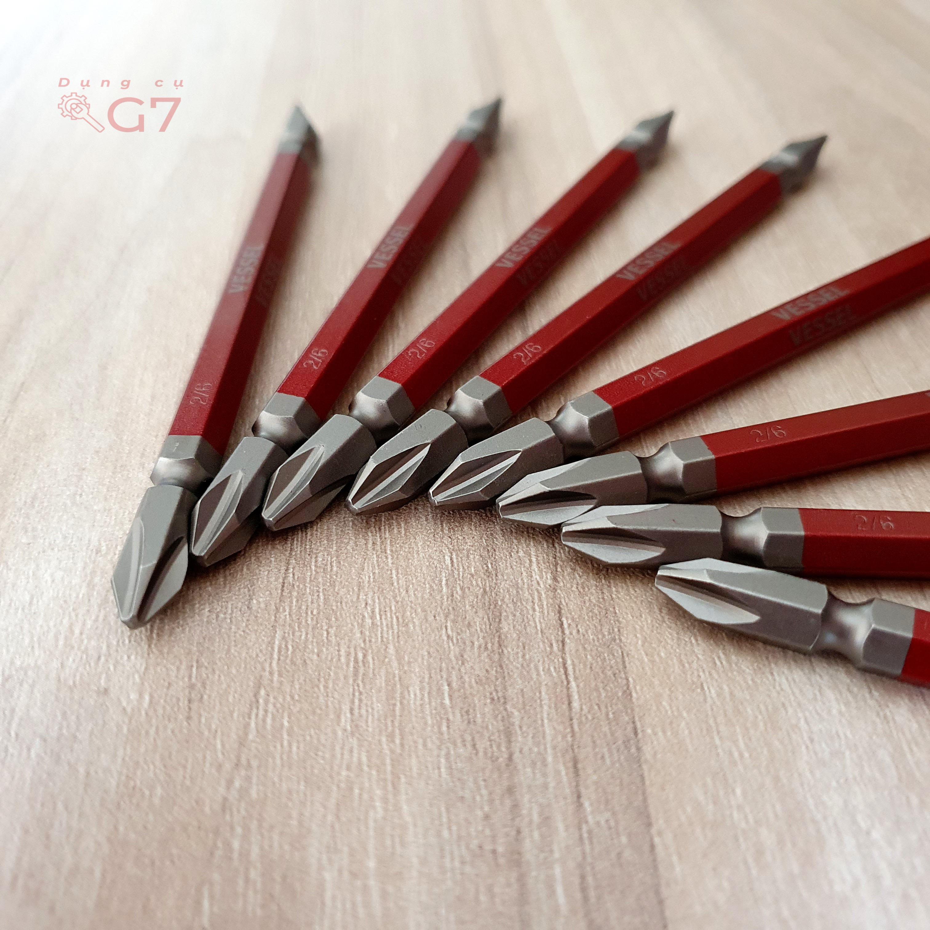 Mũi vít 2 đầu vessel gs142665, gs142611, gs142615 made in japan