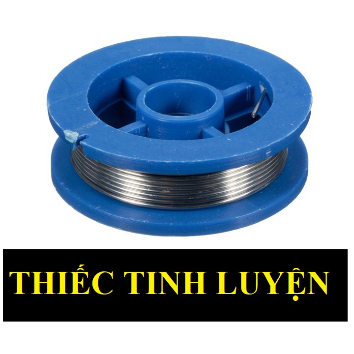 Thiếc hàn solder-ok 0.8mm dễ dàng sử dụng - cuộn 10g cho mối hàn đẹp gọn, bền bỉ và hoạt động tốt