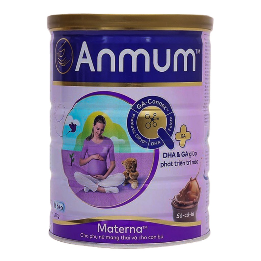 [HCM]Sữa Bột Dành Cho Mẹ Bầu Anmum Materna Hương Chocolate 800g