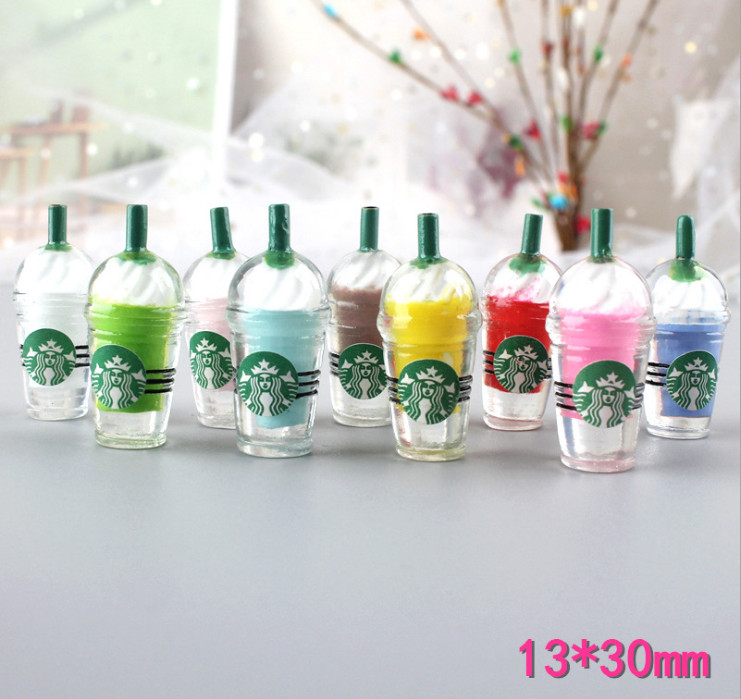 Mô hình cốc sinh tố star-buck trang trí nhà búp bê