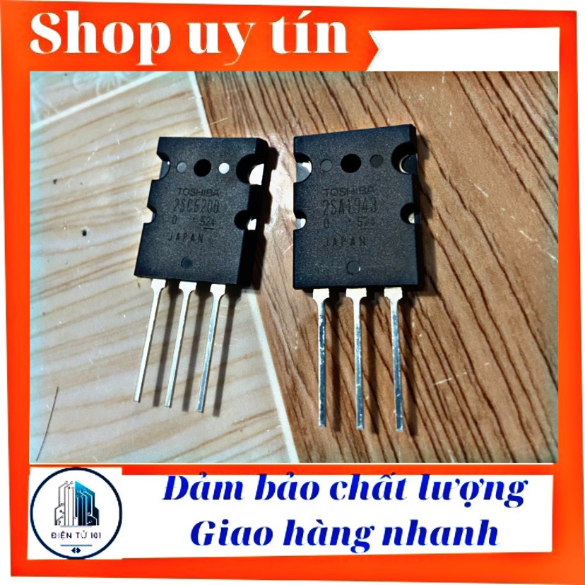 [HCM]Sò công suất amply 2SC5200 2SA1943 chính hãng loại tốt tặng ốc + lót