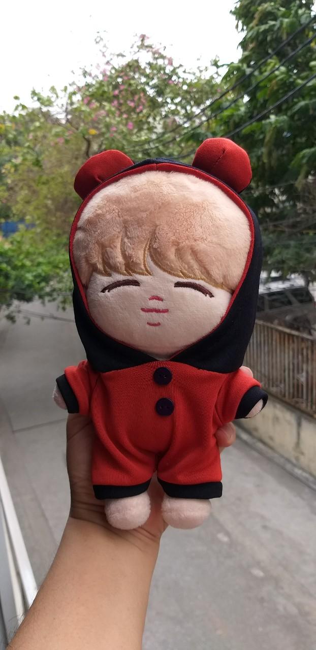 Outfit doll 20 kpop hoodie liền