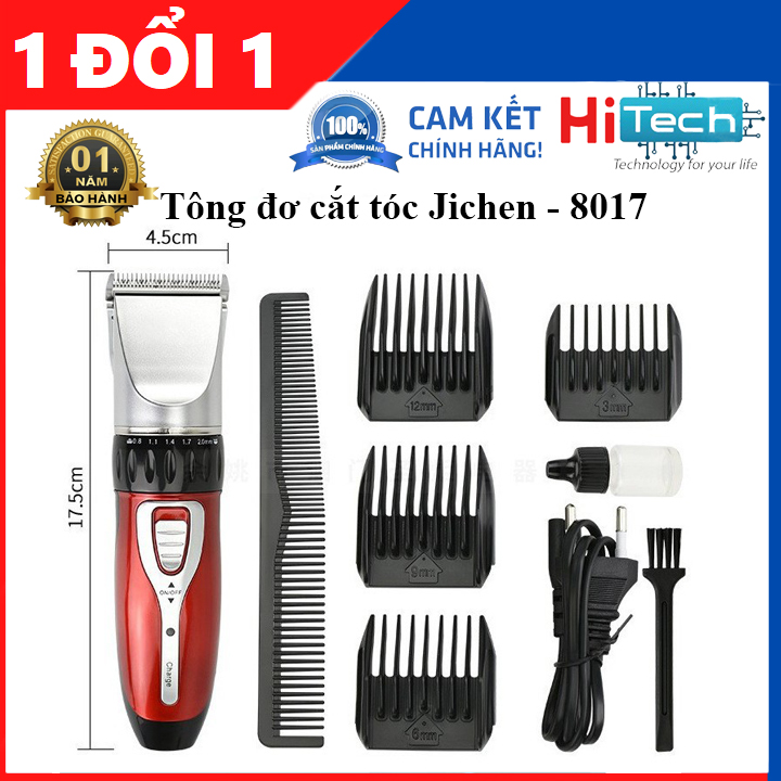 Tông đơ cắt tóc gia đình, Tông đơ cắt tóc trẻ em Jichen - 8017 chính hãng