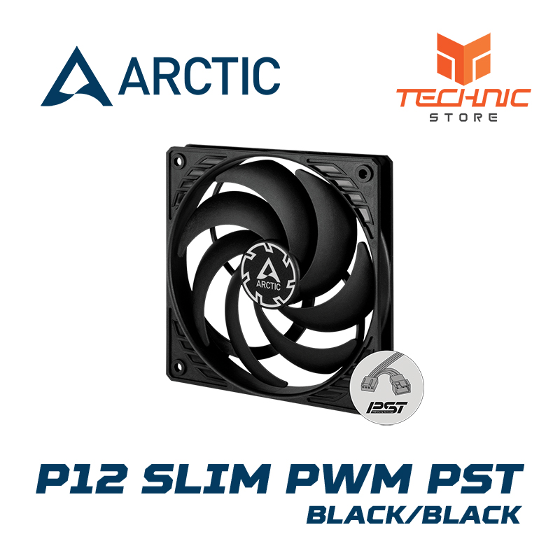 Quạt tản nhiệt Arctic P12 Slim PWM PST