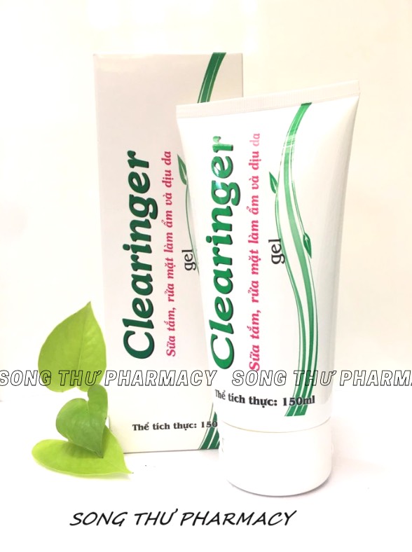 Clearinger – sữa tắm, rửa mặt làm dịu da