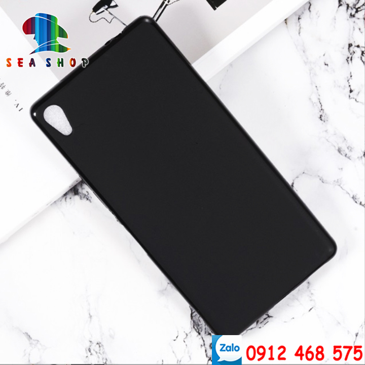 Ốp lưng Sony Xperia XA - F3316 nhựa dẻo - trong suốt - Đen - Kính cường lực Sony XA