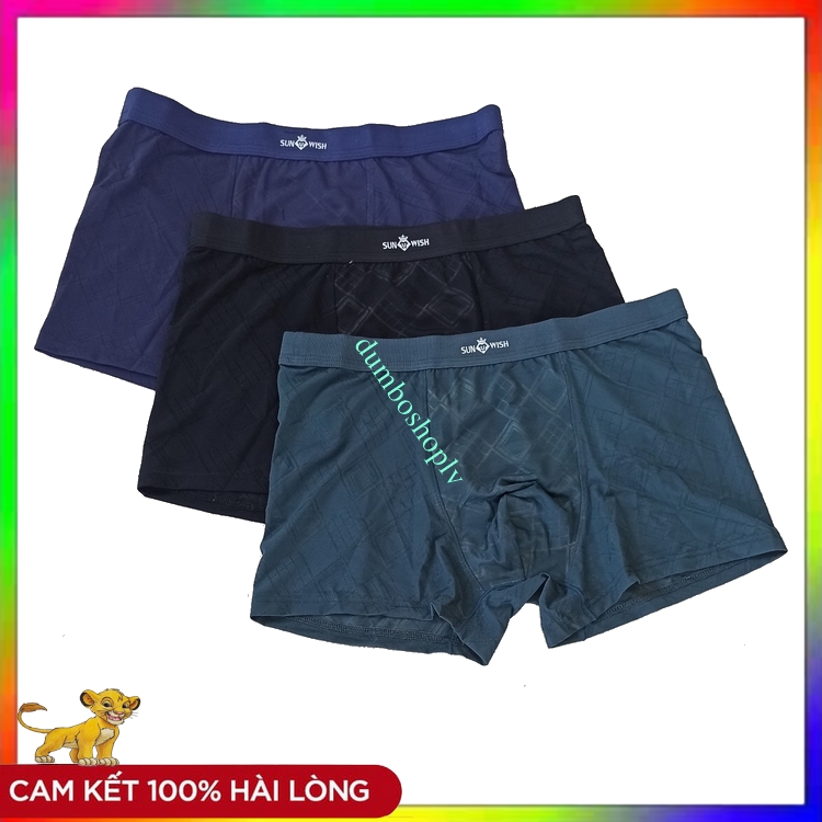 3 quần sịp đùi nam , quần sịp đùi nam thun lạnh thông hơi - sịp đùi nam thun lạnh cao cấp, quần sịp nam đẹp, quần sịp đùi nam đẹp, quần sịp đùi nam boxer cao cấp