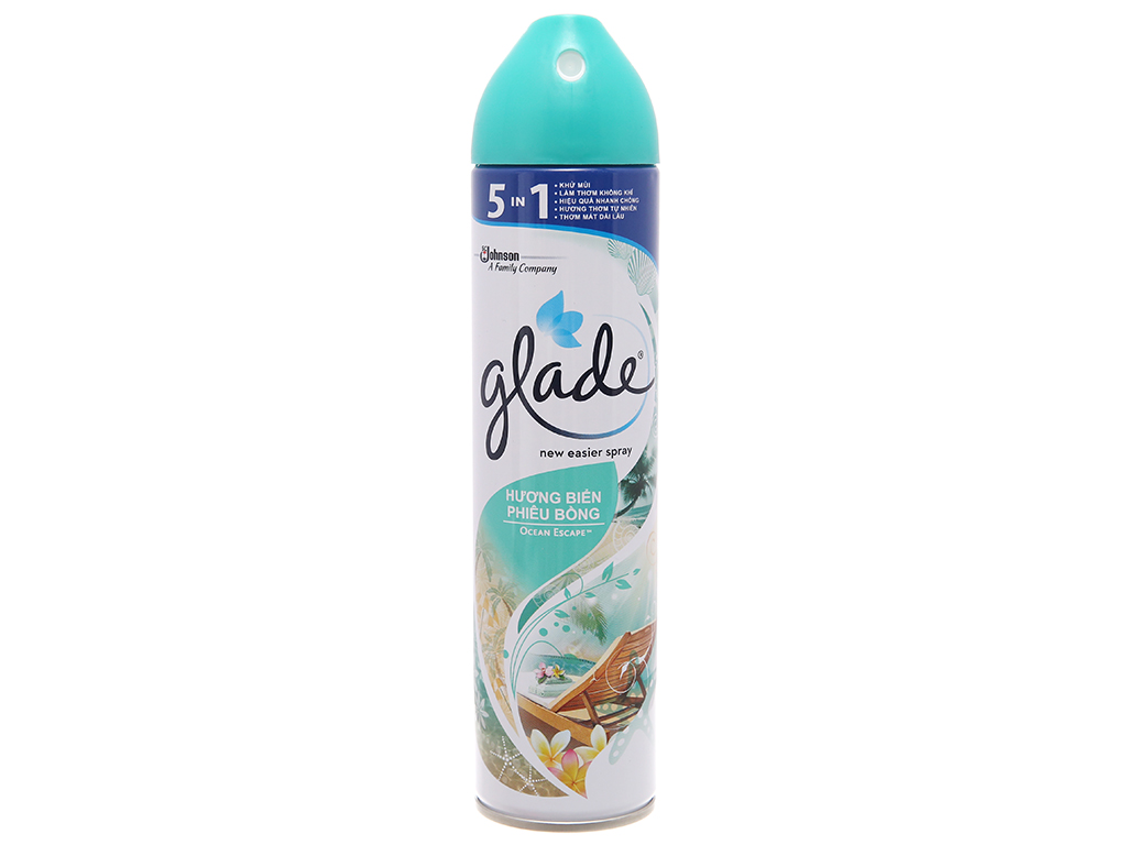 Xịt phòng glade hương biển phiêu bồng 280ml