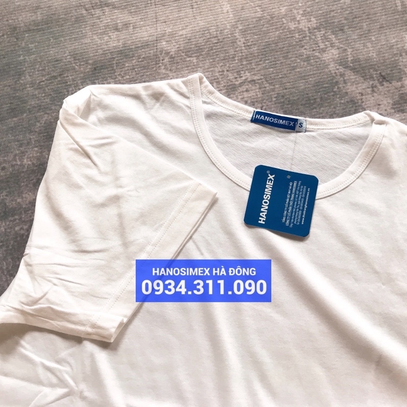 ◐☁∏ Áo đông xuân cộc tay cotton 100 Hanosimex chính hãng