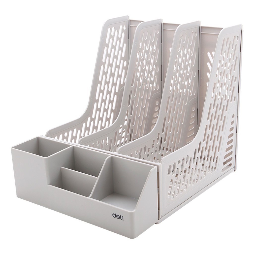 Kệ ráp 3 ngăn có khay cắm bút deli z00112