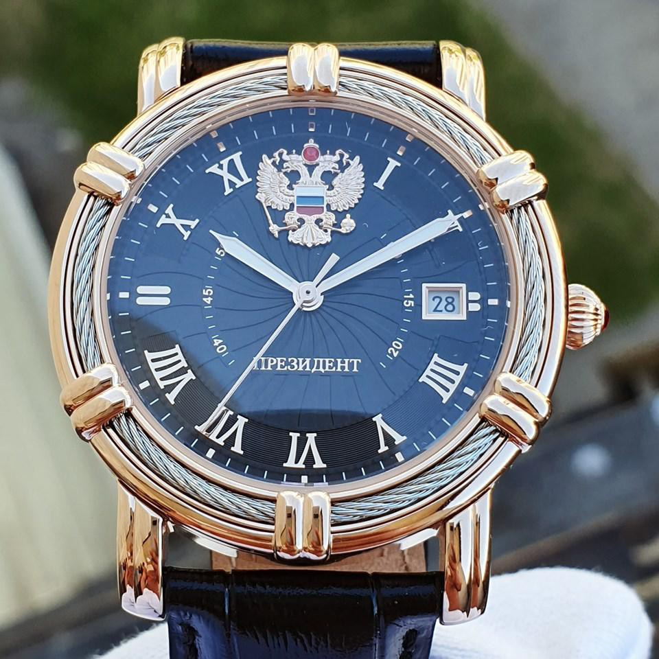 Đồng hồ nam size 40mm kim trôi dây da cao cấp