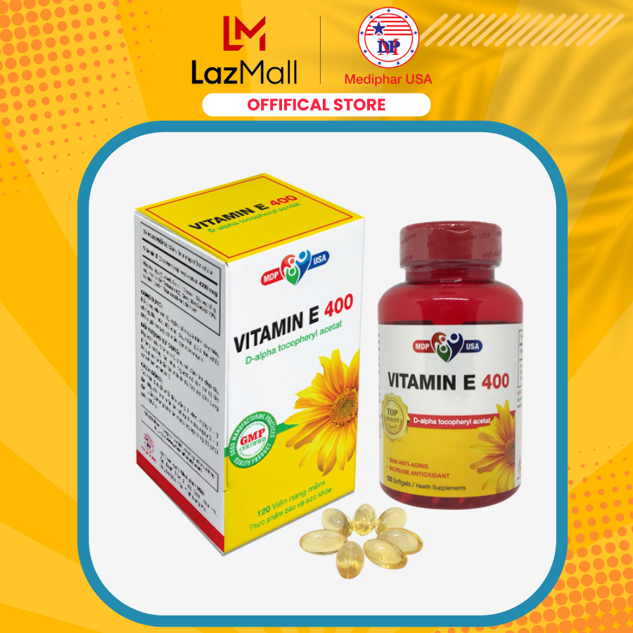 Thực phẩm chức năng Vitamin E 400 MDP