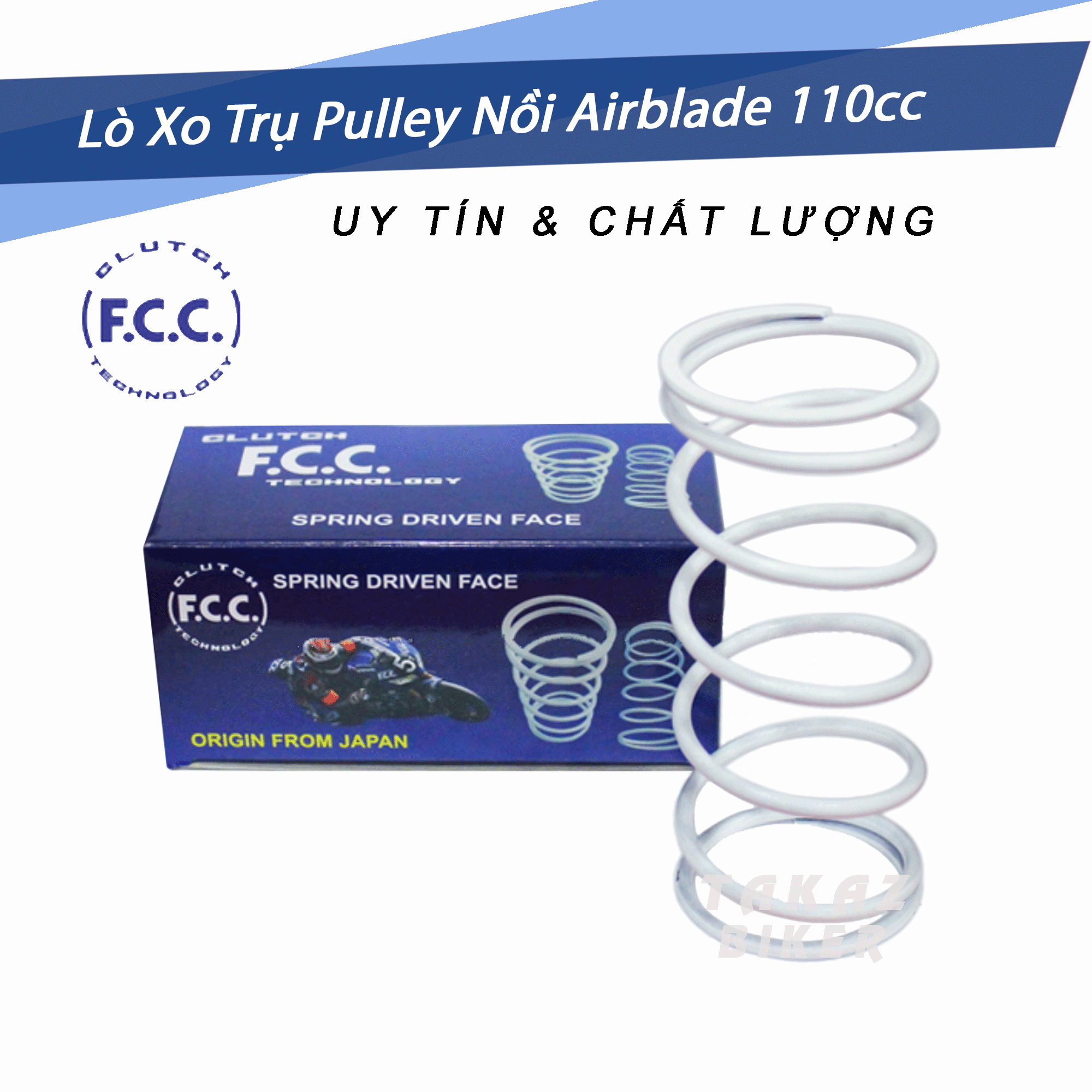 [HCM][ AB110-CLICK-LEAD ] Lò Xo Trụ FCC Độ Nồi Sau Xe Tay Ga AB110-CLICK-LEAD - Chống Rung Đầu Xe