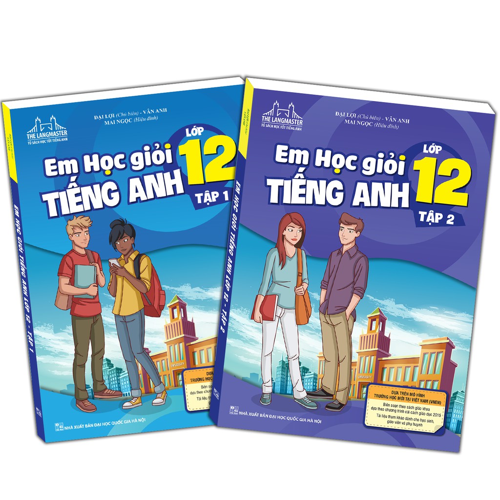 Sách - combo em học giỏi tiếng anh lớp 12