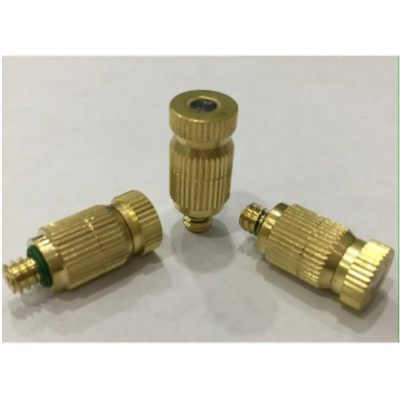 combo 5 béc phun sương bằng đồng số 1-2-3 không đế