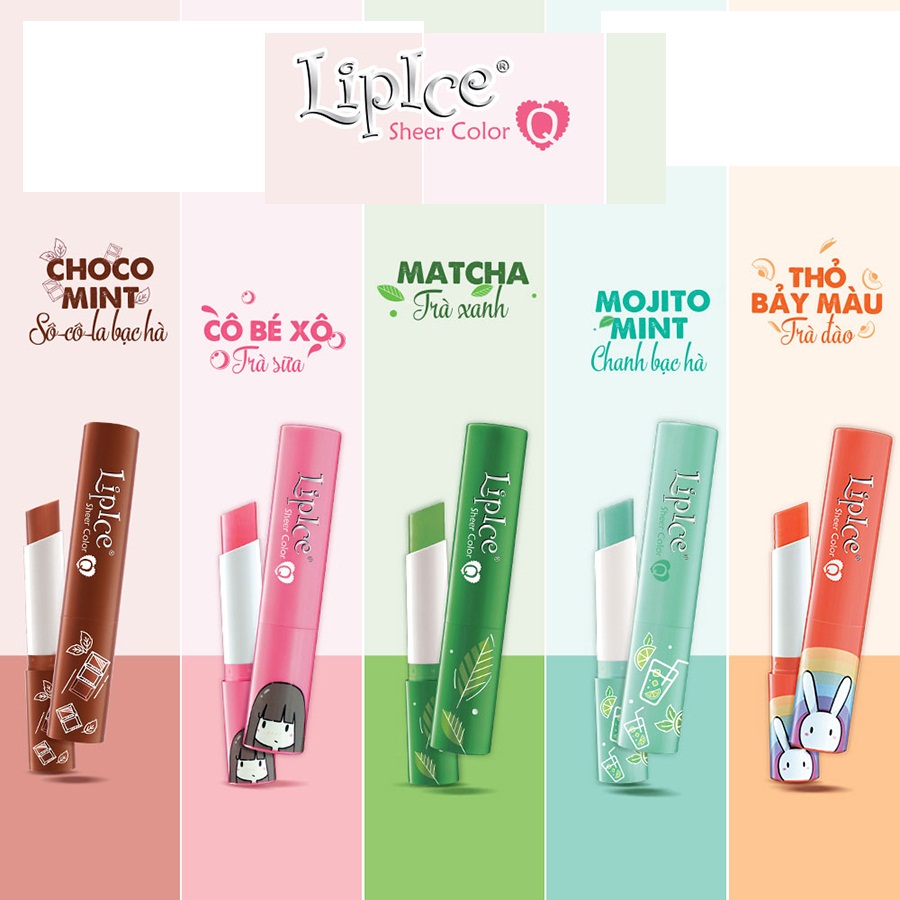 Son dưỡng môi có màu Lipice Sheer Color 2.4G