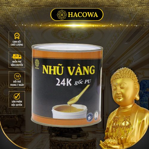 Nhũ cao cấp 2 màu vàng, bạc vẽ đồ nội thất, phào chỉ