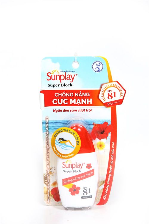 Sữa chống nắng cực mạnh sunplay super block 30g