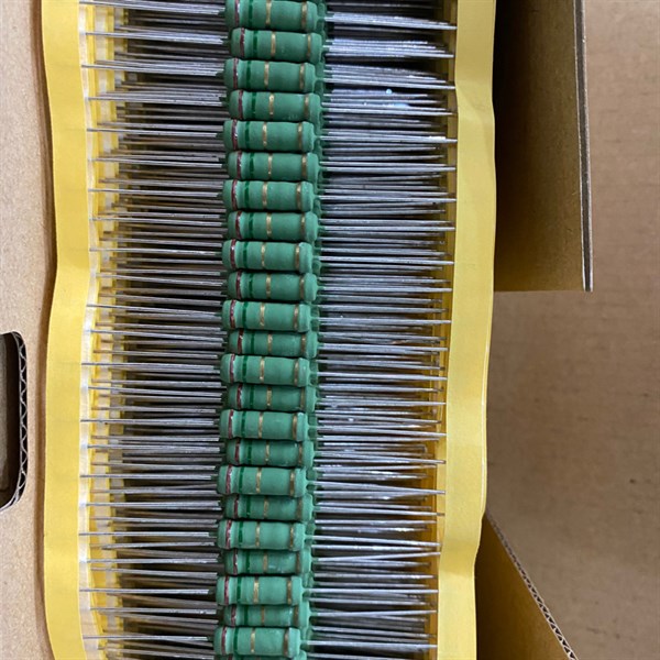 Điện trở cắm 3w 15k 1% chân đồng túi 20 chiếc