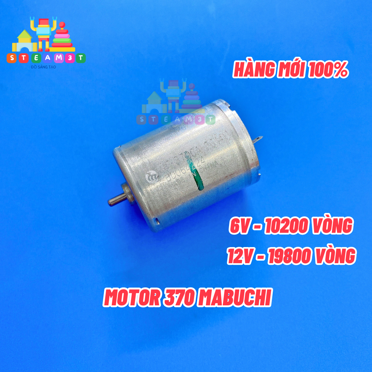 Động cơ motor mini RF-370CA 26100 DC3V-12V  tốc độ 5000-19800rpm chất lượng cao - LK0028