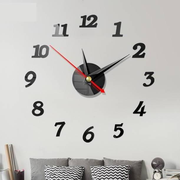 [Tặng PIN] Đồng hồ dán tường bộ số nhỏ - Đồng hồ treo tường trang trí - Đồng hồ DIY - DH56