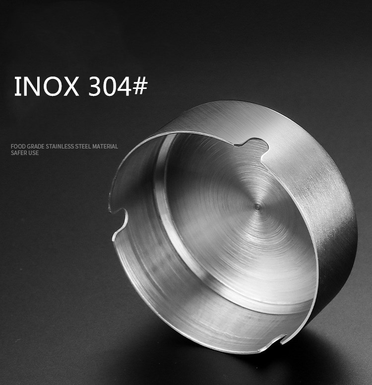 Gạt tàn thuốc - Gạt thuốc lá bằng thép không gỉ Koreawind