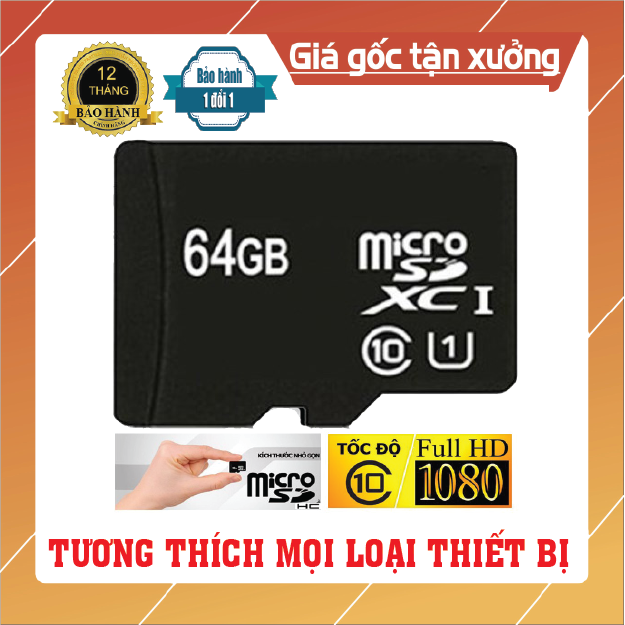 [HCM]BÁN BUÔN & BÁN LẺ THẺ NHỚ MICRO SD TỪ 4G - 8G- 16G - 32G .CHÍNH HÃNG - BẢO HÀNH 12 THÁNG
