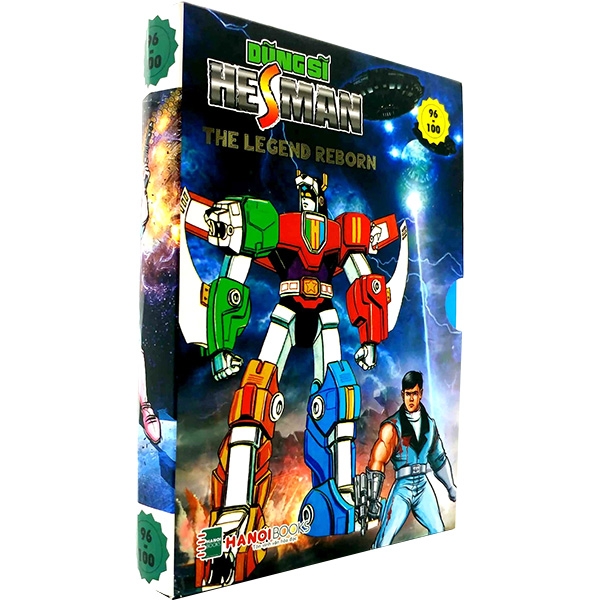 Fahasa - Boxset Dũng Sĩ Hesman - Bộ 5 Tập - Từ Tập 96 Đến Tập 100
