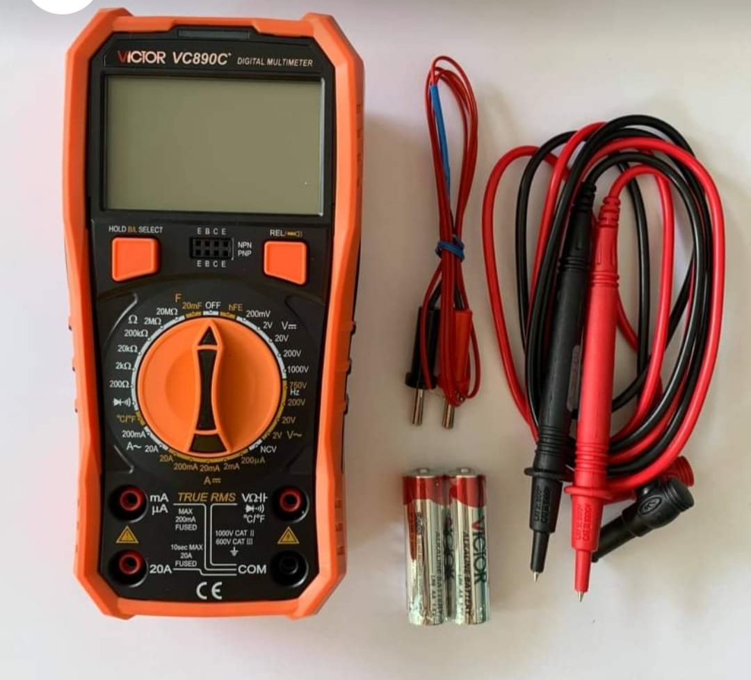 Đồng hồ đo dòng vạn năng victor 890c+ hiện thị sô độ chính xác cao
