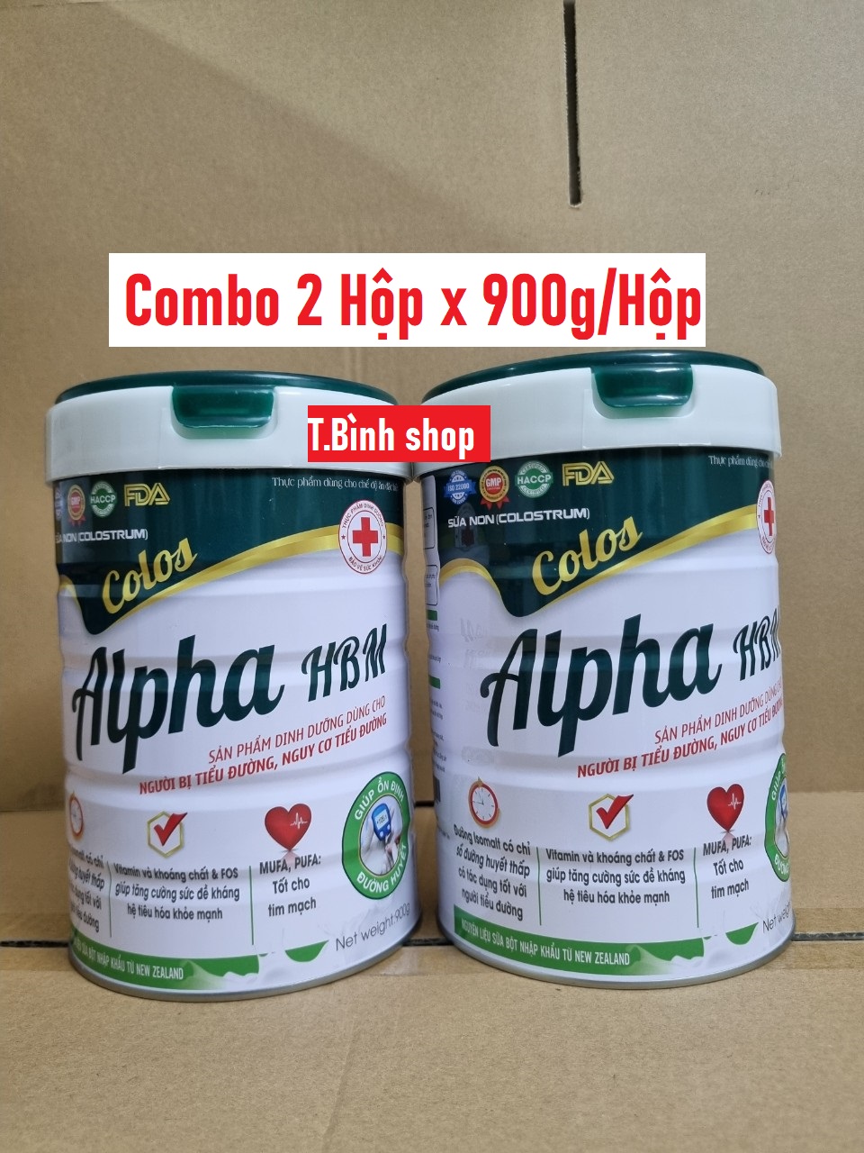 Sữa non alpha hbm dành cho người tiểu đường.