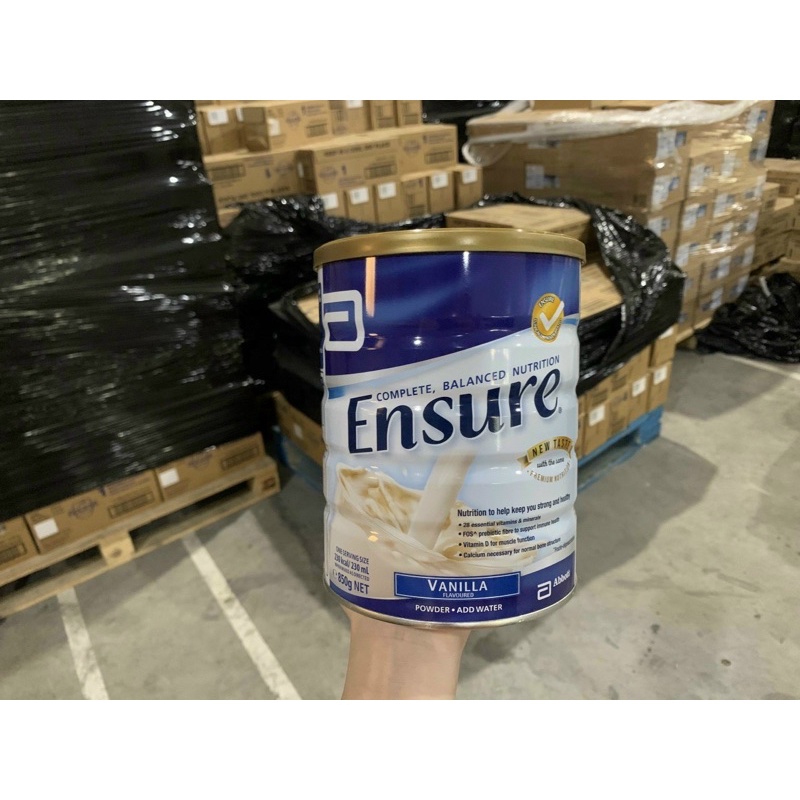 Sữa Ensure Úc Hộp 850Gr cam kết sữa chuẩn