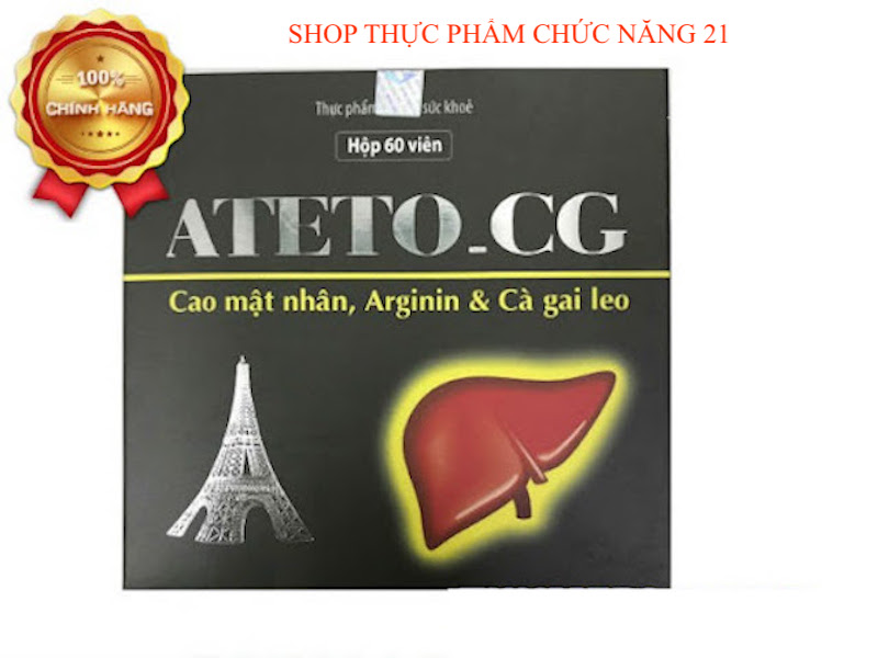 ATETO - Thực phẩm bảo vệ và giải độc gan.