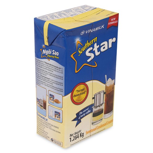Creamer đặc có đường Ngôi sao Phương Nam hộp xanh lá/xanh dương 1.284kg