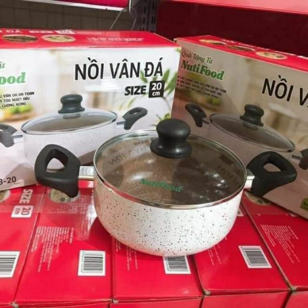 ????nồi vân đá 20cm - quà tặng sữa nuti.