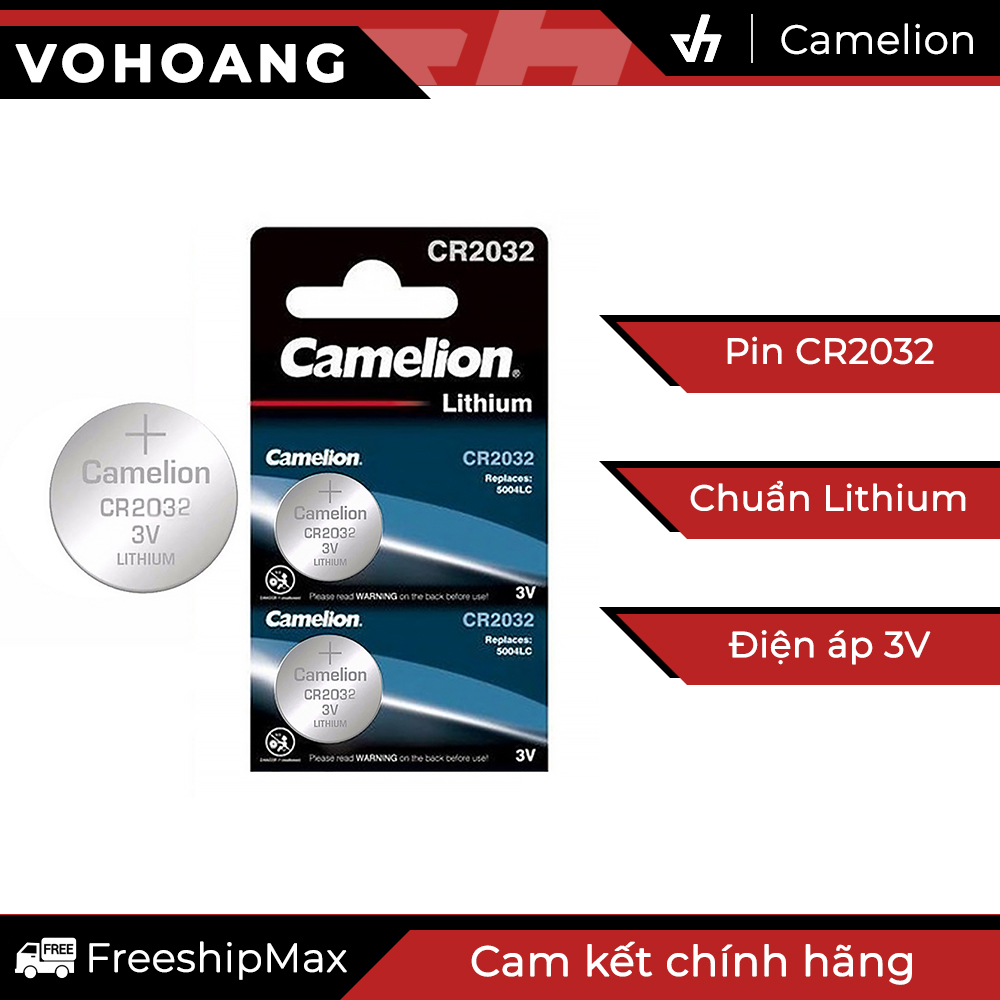 2 Pin Camelion 2032 sử dụng remote đèn pin đồng hồ đồ chơi…