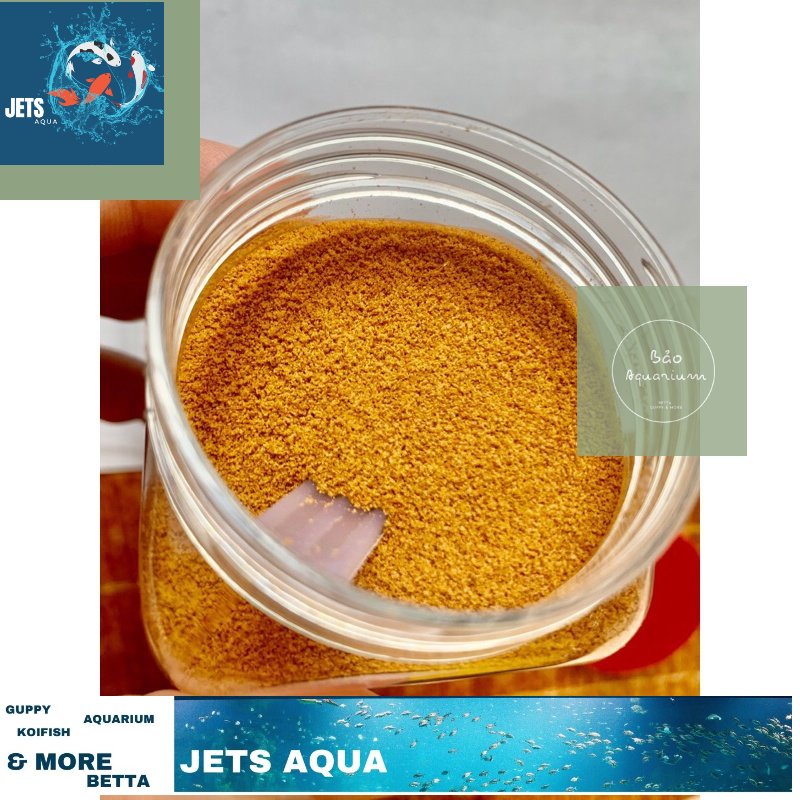 Cám cá artemia sấy khô lọ 50g độ tinh khiết 98% đảm bảo dinh dưỡng cho cá