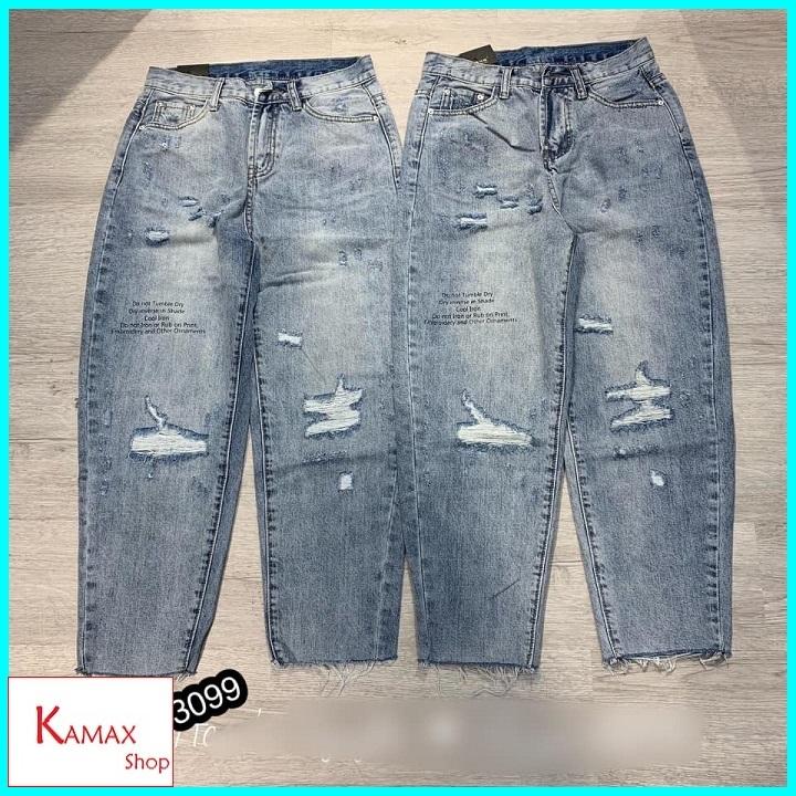 Quần baggy bò rách cá tính 3099