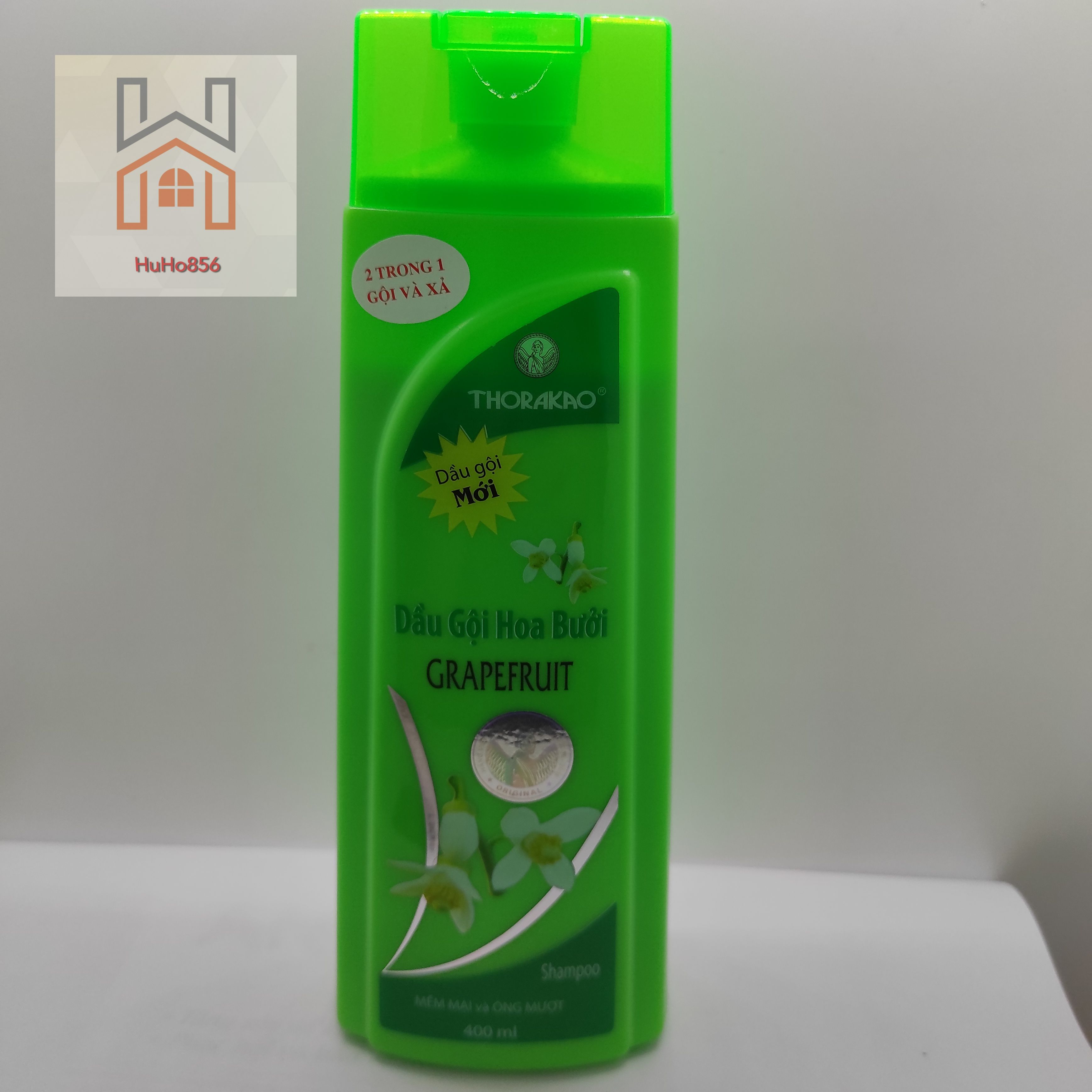 Dầu gội thorakao hoa bưởi 400ml 2in1 - gội & xả