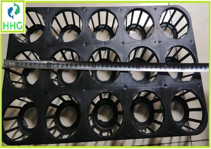 3 khay nhựa cứng 15 lỗ trồng rau ươm mầm