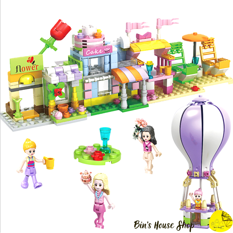 Đồ Chơi Trí Tuệ - Mô Hình Đồ Chơi Láp Ráp LeGo - Các Cô Gái Kute Bán Hàng