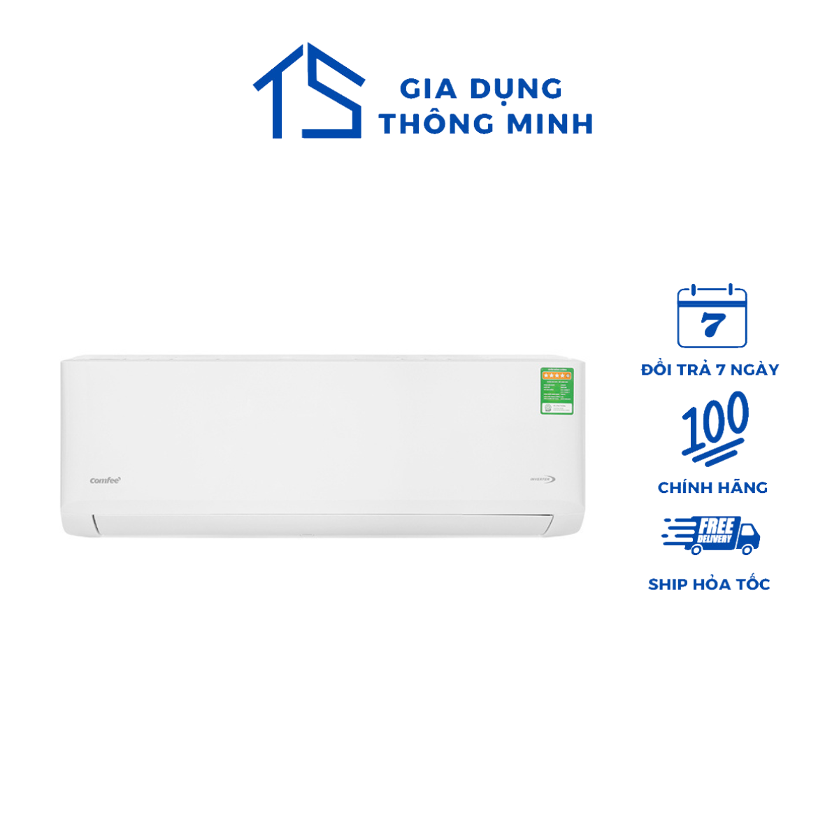 Điều hòa Comfee 1 chiều Inverter 2HP-18.000BTU CFS-18VDGF-V