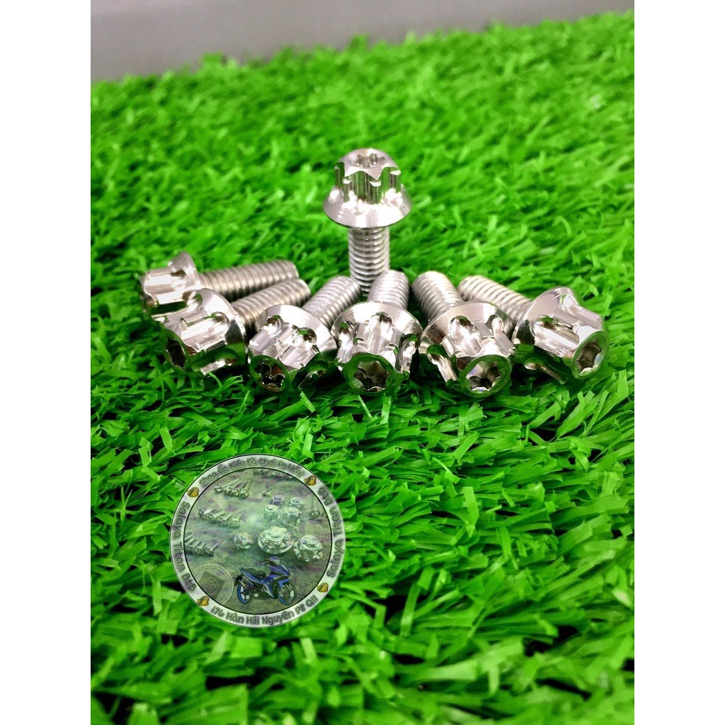 Ốc salaya 5li răng nhuyễn gắn dàn áo, ốp pô, baga,...cho mọi dòng xe