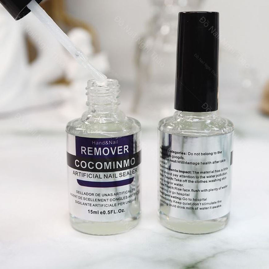 Cách phá sơn gel nhanh, Phá gel coco, Nước phá sơn gel trên móng - phá gel lạnh coco là dòng phá gel siêu nhanh,không bị rác tay làm cảm giác lạnh giúp các thợ nail phá bộ sơn gel nhanh